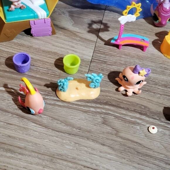 Littlest pet shop bundle lot polar bears whale octopus - Picture 16 of 16